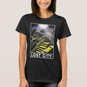 T-shirt Machu Picchu Cordillère Pérou Ville Perdue