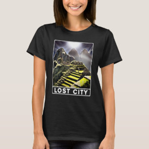 T-shirt Machu Picchu Cordillère Pérou Ville Perdue