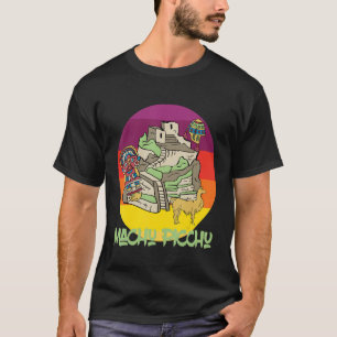 T-shirt Machu Picchu Inca Pérou Camel Ville en ruines Sout