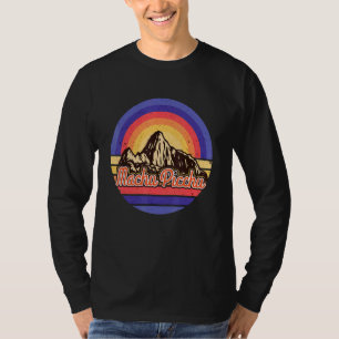 T-shirt Machu Picchu Inca Pérou Retro Vintage Mountain Sou
