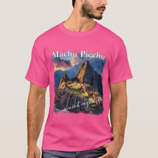 T-shirt Machu Picchu mystères anciens