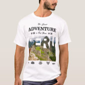 T-shirt Machu Picchu Pérou | Cusco, Inca, Andes (Devant)