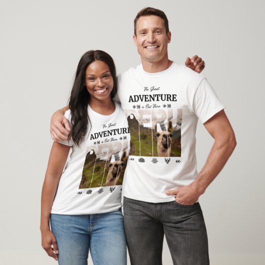 T-shirt Machu Picchu Pérou | Llama, Cusco, Inca, Andes (Unisexe)