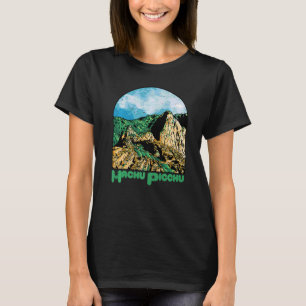 T-shirt Machu Picchu Souvenir Pérou Ville en ruines Amériq