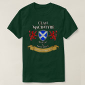 T-shirt MacIntyre Scottish Family Clan Middle Ages Mischie (Design devant)