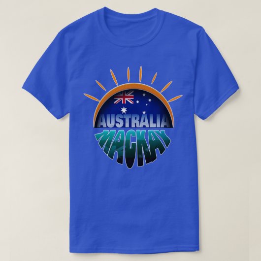 T-shirt Mackay australia (Design devant)