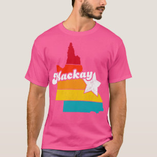 T-shirt Mackay Queensland Souvenir Vintage en détresse 2