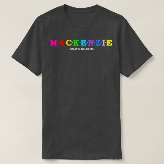 T-shirt Mackenzie Child Of Kenneth (Design devant)
