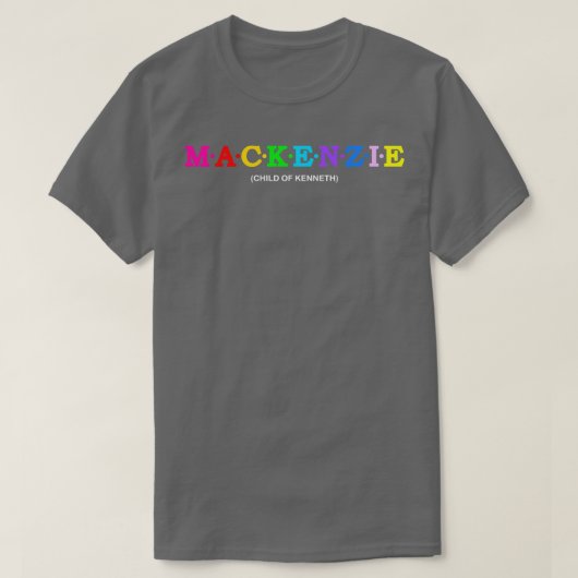 T-shirt Mackenzie Child Of Kenneth 1 (Design devant)
