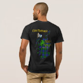 T-shirt MacKenzie Clan & Tartan Map2 (Dos entier)