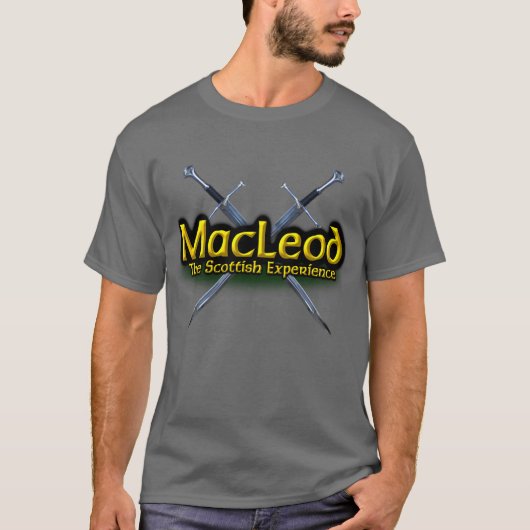 T-shirt MacLeod Le clan Scottish Experience (Devant)