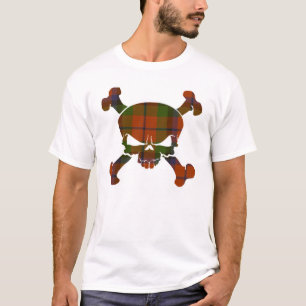 T-shirt MacNaughton Tartan Crâne sans bannière