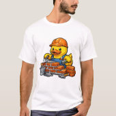 T-shirt Maçon Canard en Caoutchouc (Devant)