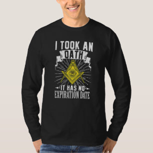 T-shirt Maçonnerie Maçonnique Fraternelle Équerre Compas J