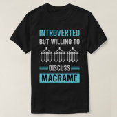 T-shirt Macrame introduite (Design devant)
