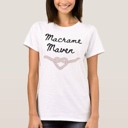 T-shirt Macrame Maven (Devant)