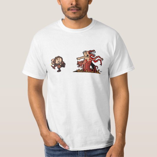 T-shirt MacReady contre la chose (Devant)