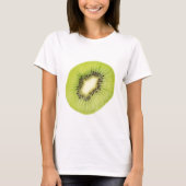 T-shirt Macro tranche Kiwi (Devant)