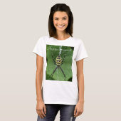 T-shirt Macro Wasp Spider (Devant entier)