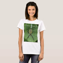 T-shirt Macro Wasp Spider