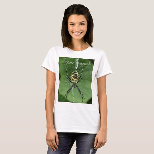 T-shirt Macro Wasp Spider (Devant entier)