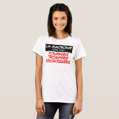 T-shirt Macronie Fourberie Tromperie Escroquerie W Tee (Devant entier)