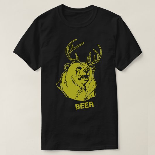 T-shirt Macs Bear Plus Deer Shirt & ; T-S plus essentie (Design devant)