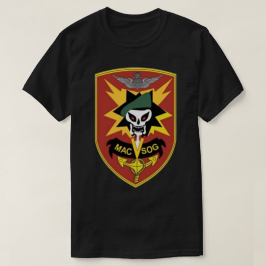 T-shirt MACV-SOG - Forward Operating Base Four (FOB 4) (Design devant)