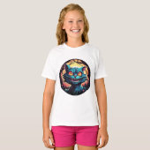 T-shirt Mad Cheshire Cat Alice au Pays des merveilles (Devant entier)
