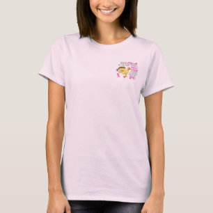 T-shirt Mad Chick Messed With BFF 3 Breast Cancer
