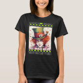 T-shirt Mad Hatter Hommes Femmes Garçons Filles Alice au W (Devant)
