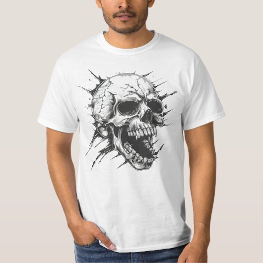 T-shirt Mad Skull (Devant)