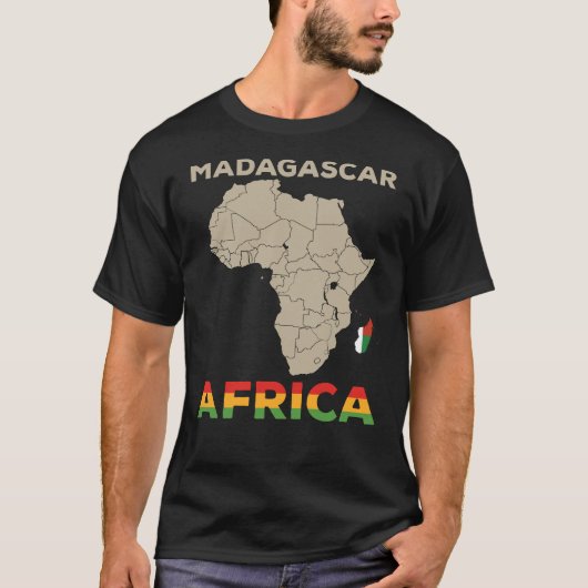 T-shirt Madagascar-Afrique (Devant)