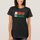T-shirt Madagascar MDG Madagasikara Outfit with Flag (Devant)