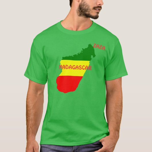 T-SHIRT MADAGASCAR RASTA (Devant)