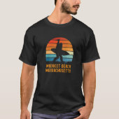 T-shirt Madaket Beach Massachusetts Sasquatch Souvenir (Devant)