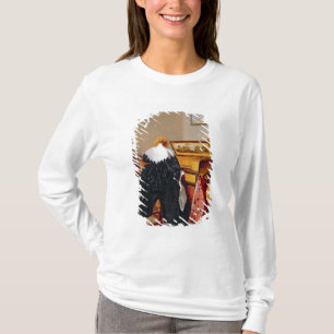 T-shirt Madame assise par une vierge