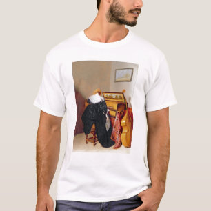 T-shirt Madame assise par une vierge