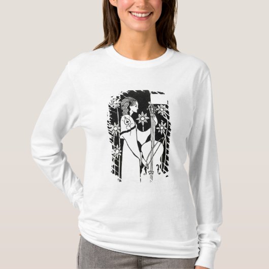 T-shirt Madame avec le violoncelle, du ` "de d'Arthur de (Devant)
