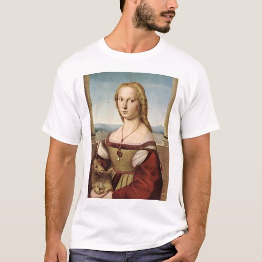 T-shirt Madame avec une licorne (Devant)