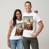 T-shirt Madame avec une licorne (Unisexe)