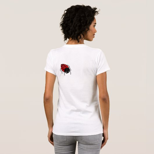 T-shirt Madame Bug (Dos entier)
