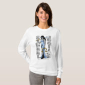 T-shirt Madame chaude Justice par la justice de rue (Devant entier)