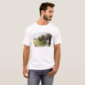 T-shirt Madame dans la lecture blanche (Devant entier)