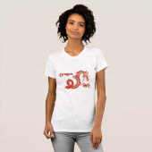 T-shirt Madame de dragon (Devant entier)