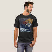 T-shirt Madame des rêves foncés (Devant entier)