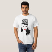 T-shirt Madame Digital - types (Devant entier)
