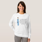 T-shirt Madame fierté de Jane Austen et citation de (Devant entier)