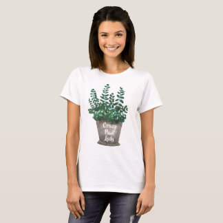T-shirt Madame folle de plante II
