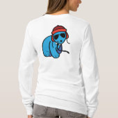 T-shirt Madame FRAÎCHE Hoodie (Dos)
